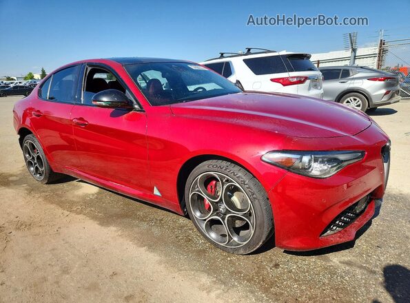 ZARFAMBN5N7656867 2022 ALFA ROMEO GIULIA Red 