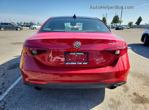 ZARFAMBN6N7656795 2022 ALFA ROMEO GIULIA Красный 