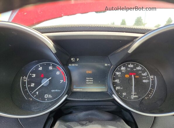 ZARFAMBN6N7656795 2022 ALFA ROMEO GIULIA Красный 