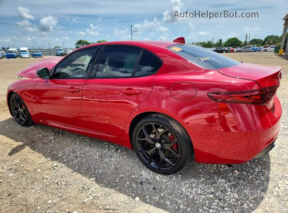 ZARFAMBN7L7631398 2020 ALFA ROMEO GIULIA Red Հետևի ձախ