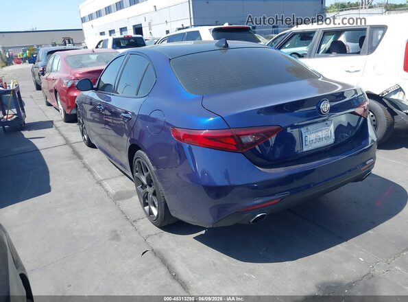 ZARFAMBN7M7645304 2021 ALFA ROMEO GIULIA Blue Հետևի ձախ
