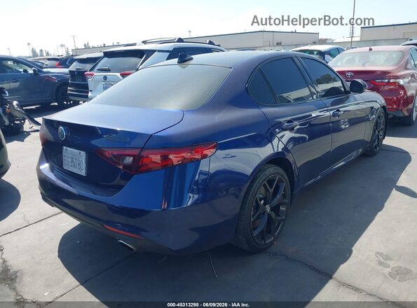 ZARFAMBN7M7645304 2021 ALFA ROMEO GIULIA Blue Հետևի աջ