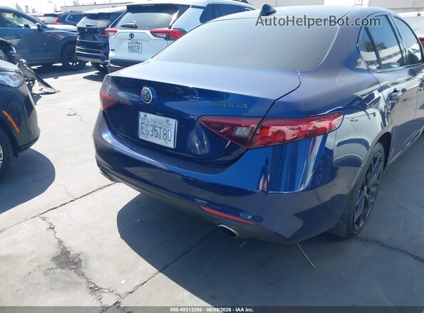 ZARFAMBN7M7645304 2021 ALFA ROMEO GIULIA Blue 