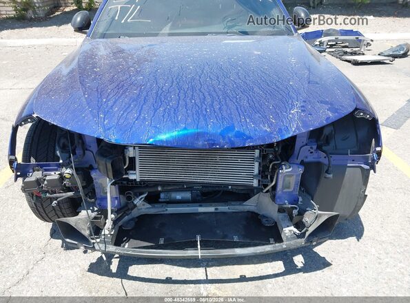 ZARFAMBN9L7634612 2020 ALFA ROMEO GIULIA Blue Vista frontal