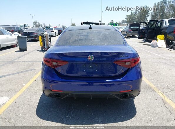 ZARFAMBN9L7634612 2020 ALFA ROMEO GIULIA Blue 