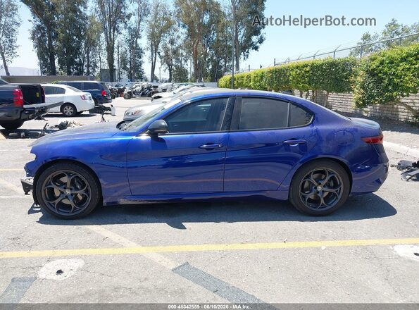 ZARFAMBN9L7634612 2020 ALFA ROMEO GIULIA Blue 