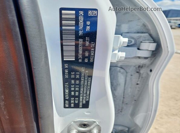 ZARFAMBNXK7616036 2019 ALFA ROMEO GIULIA White Вид підкапотного простору