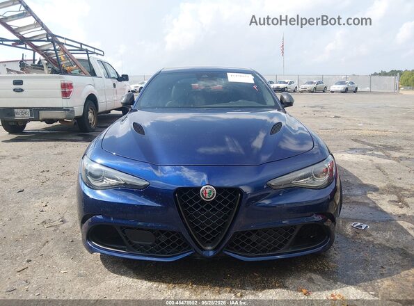 ZARFAMEV3K7600692 2019 ALFA ROMEO GIULIA Blue Вид спереду