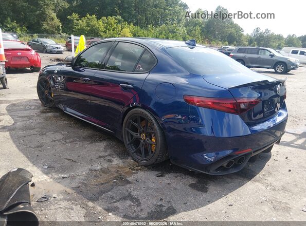 ZARFAMEV3K7600692 2019 ALFA ROMEO GIULIA Blue Задня ліва чверть