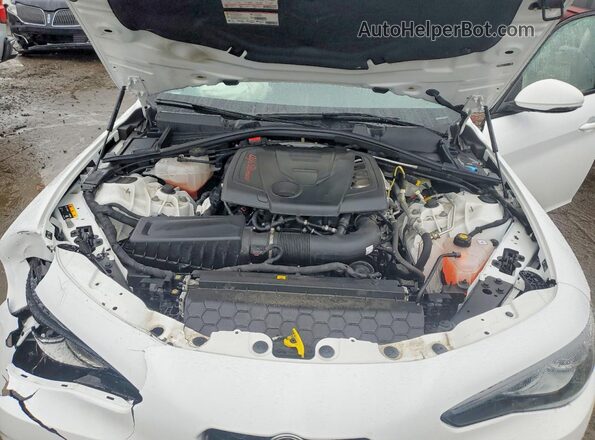 ZARFANAN0P7673778 2023 ALFA ROMEO GIULIA White Widok wnętrza z tyłu