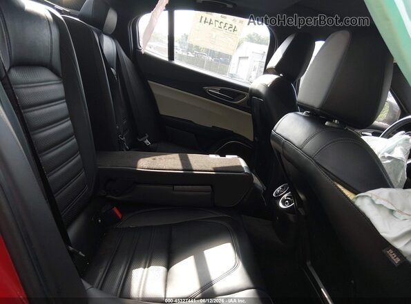 ZARFANBN0L7625271 2020 ALFA ROMEO GIULIA Red VIN კოდის სტიკერის ხედი