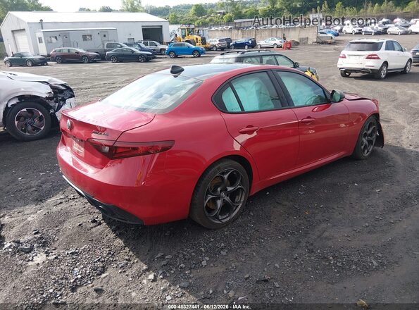 ZARFANBN0L7625271 2020 ALFA ROMEO GIULIA Red უკანა მარჯვენა