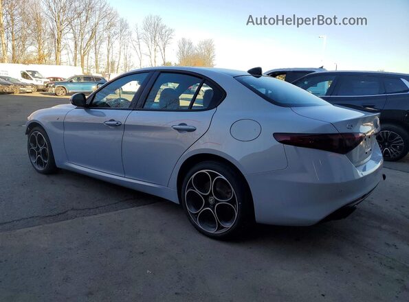 ZARFANBN0N7656751 2022 ALFA ROMEO GIULIA Silver Trasero izquierdo