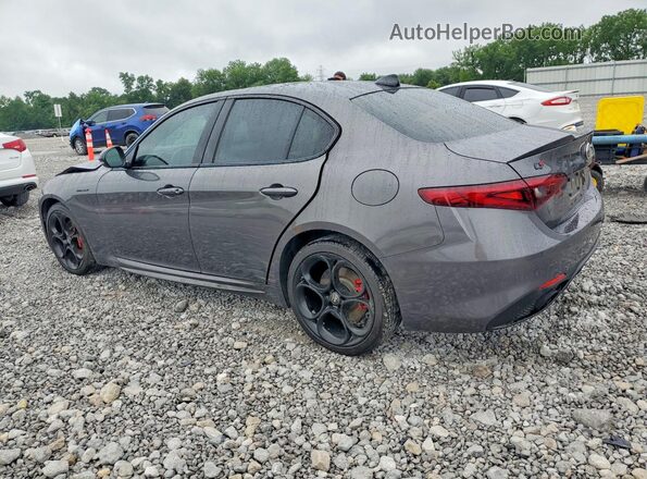 ZARFANBN0N7659813 2022 ALFA ROMEO GIULIA Gray Trasero izquierdo