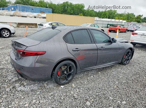 ZARFANBN0N7659813 2022 ALFA ROMEO GIULIA Gray Trasero derecho
