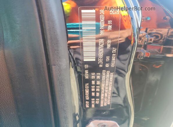 ZARFANBN2M7642364 2021 ALFA ROMEO GIULIA Black Շարժիչի բաժամունքի տեսք