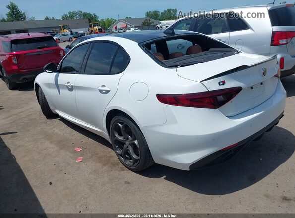 ZARFANBN2M7643787 2021 ALFA ROMEO GIULIA White Rear left