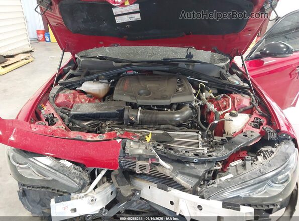 ZARFANBN2P7670959 2023 ALFA ROMEO GIULIA Красный Вид сзади