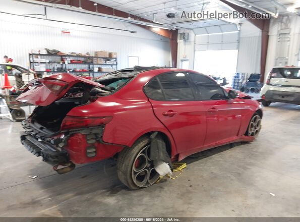 ZARFANBN2P7670959 2023 ALFA ROMEO GIULIA Красный Задняя правая четверть