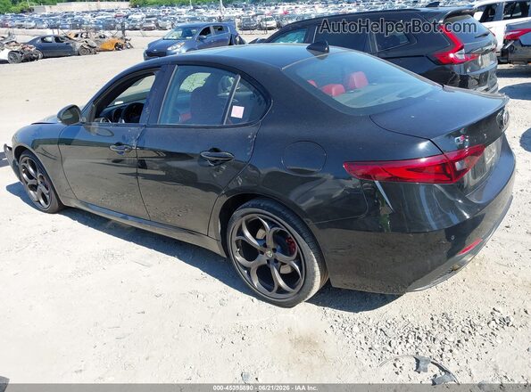 ZARFANBN3L7634577 2020 ALFA ROMEO GIULIA Black Tył lewy