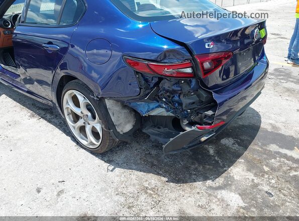 ZARFANBN5L7630501 2020 ALFA ROMEO GIULIA Blue Vista frontal