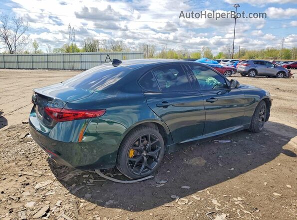 ZARFANBN5M7648529 2021 ALFA ROMEO GIULIA Green Rear right