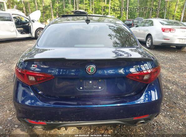 ZARFANBN7K7608501 2019 ALFA ROMEO GIULIA Blue 
