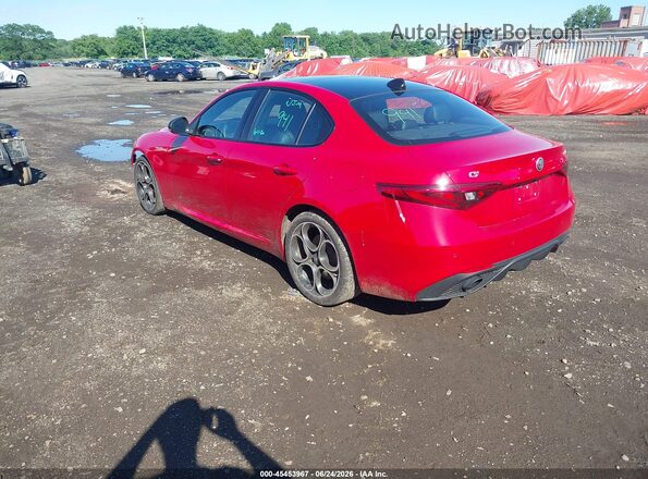 ZARFANBN7N7664460 2022 ALFA ROMEO GIULIA Red უკანა მარცხენა