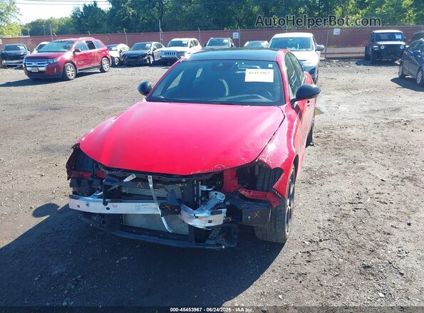 ZARFANBN7N7664460 2022 ALFA ROMEO GIULIA Red წინა ხედი