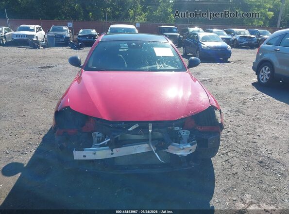 ZARFANBN7N7664460 2022 ALFA ROMEO GIULIA Red უკანა სალონის ხედი