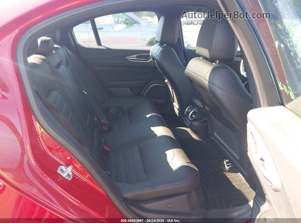 ZARFANBN7N7664460 2022 ALFA ROMEO GIULIA Red VIN კოდის სტიკერის ხედი