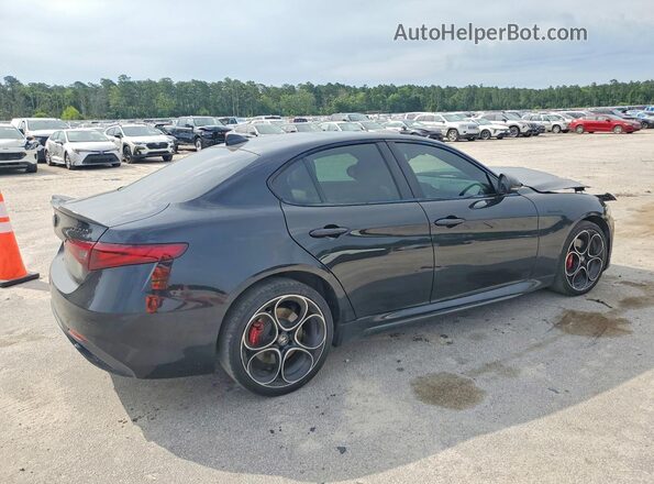 ZARFANBN8M7644894 2021 ALFA ROMEO GIULIA Charcoal Trasero derecho