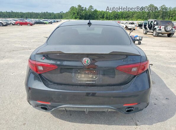 ZARFANBN8M7644894 2021 ALFA ROMEO GIULIA Charcoal Vista trasera