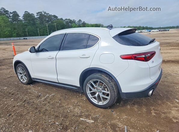 ZASFAKAN7J7C00659 2018 ALFA ROMEO STELVIO White Tył lewy