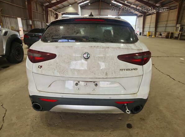 ZASFAKANXJ7B73781 2018 ALFA ROMEO STELVIO White Vista trasera