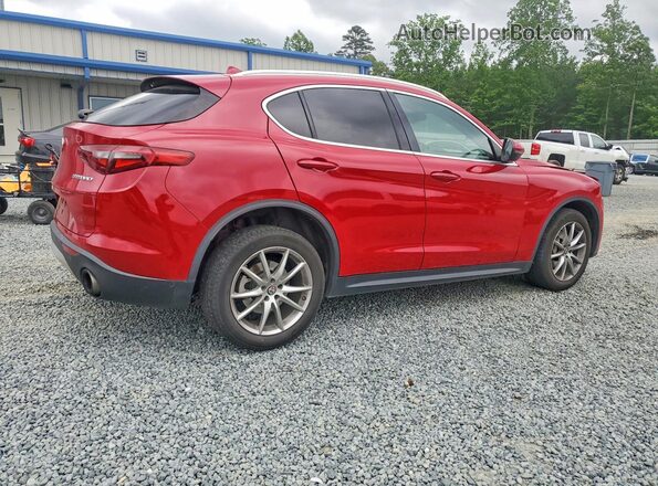 ZASFAKBN5J7B72391 2018 ALFA ROMEO STELVIO Красный Задняя правая четверть