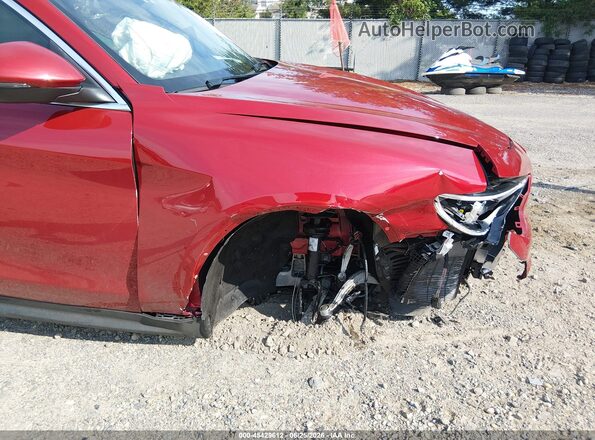 ZASFAKBN7J7B64373 2018 ALFA ROMEO STELVIO Красный Вид спереди