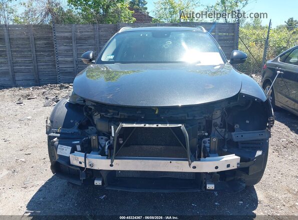 ZASFAKBN9J7C28932 2018 ALFA ROMEO STELVIO Black Widok z przodu