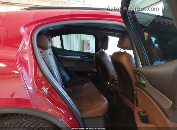 ZASFAKNN1J7C00084 2018 ALFA ROMEO STELVIO Red VIN կոդի պիտակի տեսք