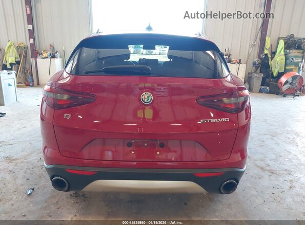 ZASFAKNN1J7C00084 2018 ALFA ROMEO STELVIO Red 