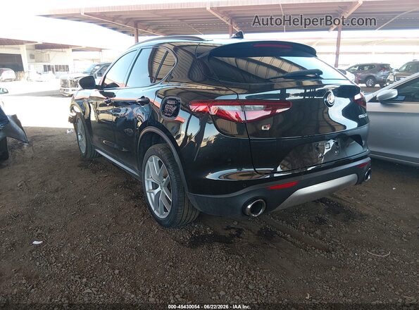 ZASFAKNN2J7C02507 2018 ALFA ROMEO STELVIO Black Задня ліва чверть