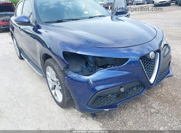 ZASFAKNN3J7C00135 2018 ALFA ROMEO STELVIO Blue Դիմացի տեսք
