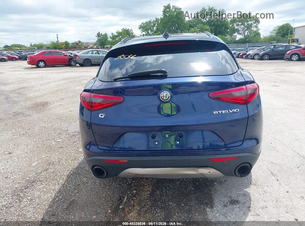 ZASFAKNN3J7C00135 2018 ALFA ROMEO STELVIO Blue 