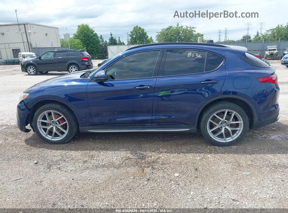 ZASFAKNN3J7C00135 2018 ALFA ROMEO STELVIO Blue Սալոնի 360 աստիճան տեսք