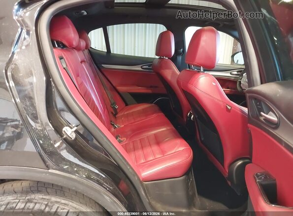 ZASFAKNN5J7B98677 2018 ALFA ROMEO STELVIO Черный Вид наклейки с VIN-кодом