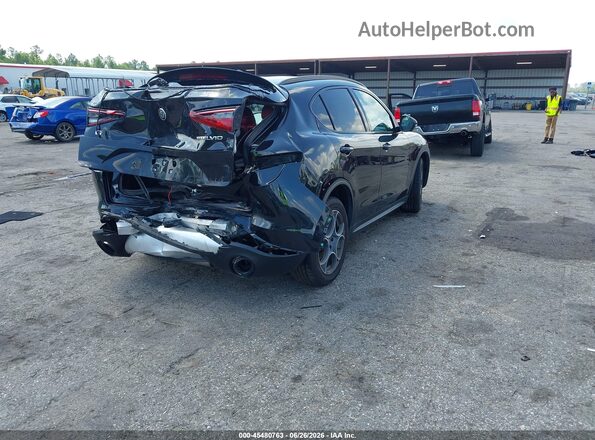 ZASFAKPN1J7B91075 2018 ALFA ROMEO STELVIO Black Հետևի աջ