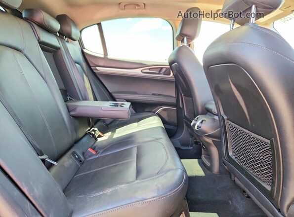 ZASFAKPN2J7B91649 2018 ALFA ROMEO STELVIO Black Вид задніх сидінь