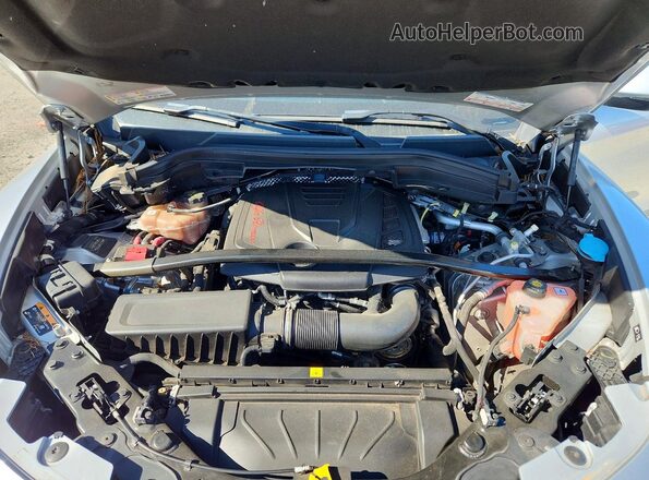 ZASFAKPN9J7B96878 2018 ALFA ROMEO STELVIO Silver Вид підкапотного простору