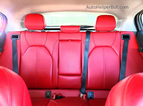 ZASPAJAN0M7D09614 2021 ALFA ROMEO STELVIO Silver Rear seats view