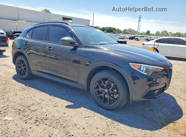 ZASPAJAN1K7C71002 2019 ALFA ROMEO STELVIO Black წინა მარჯვენა